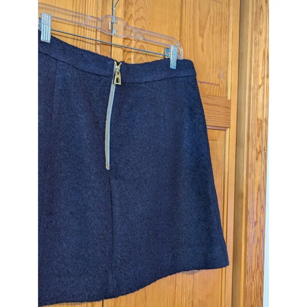 STS Sail To Sable Skirt Size 12 Mini Skirt Navy Blue Academia Preppy - Picture 8 of 9